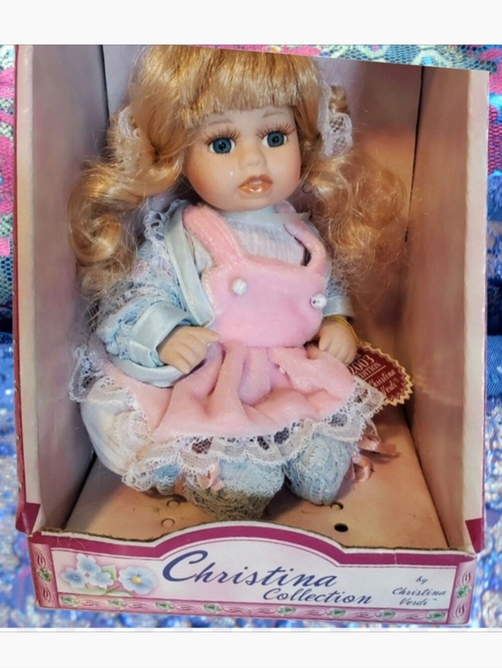 Christina Verdi Fine Porcelain Doll 2003